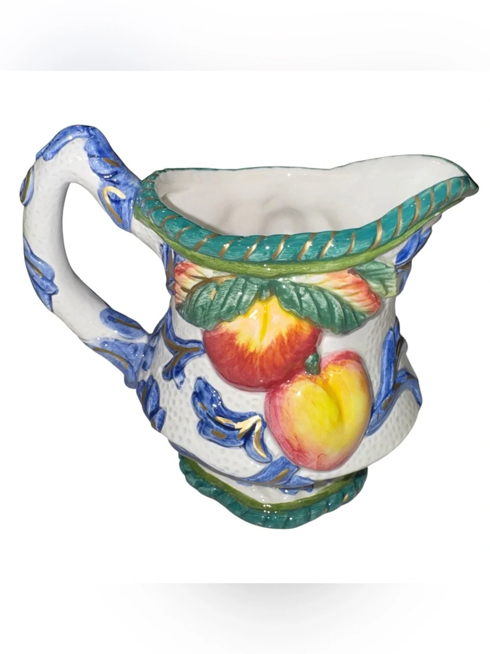 Vintage Fitz & Floyd Florentine Fruit Creamer